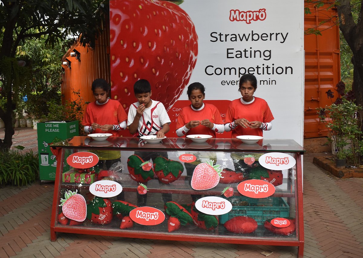 Strawberry Festival at Mapro Garden