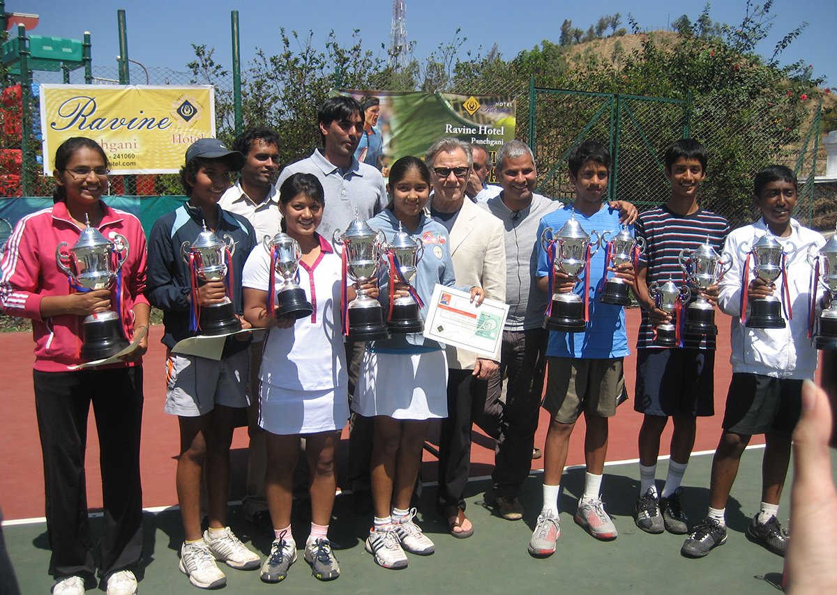 Harvey Kaital with Tennis Player's