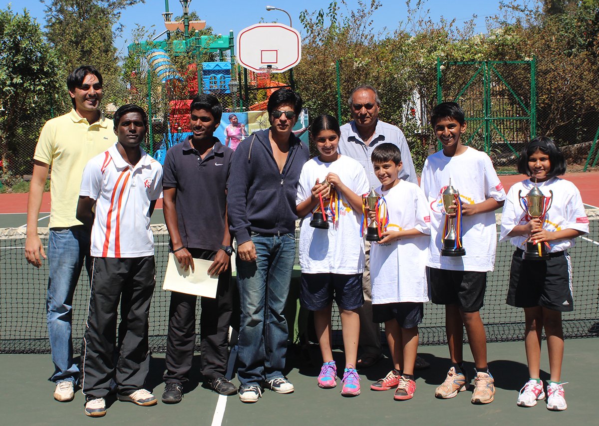 Shah Rukh Khan with Tennis Player's