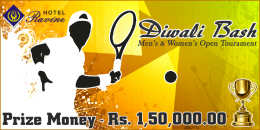 Diwali Bash Men’s & Women’s Open Tournament 2015
